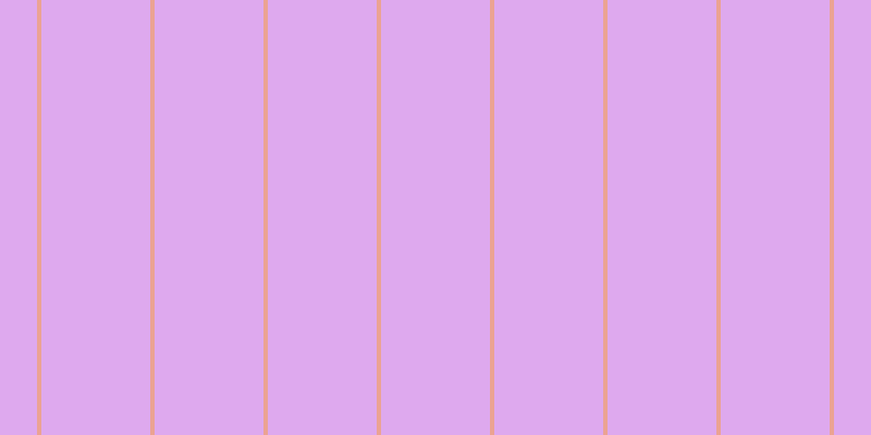 #dea9ee, #eba393 vertical lines, four pixels wide, one hundred pixels apart