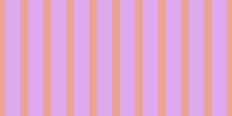 #dea9ee, #eba393 vertical lines, twenty-seven pixels wide, fifty-two pixels apart
