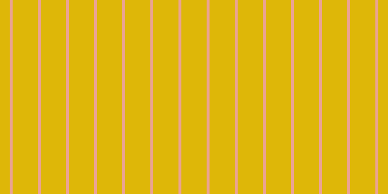 #deb708, #eba393 vertical lines, six pixels wide, fifty-two pixels apart