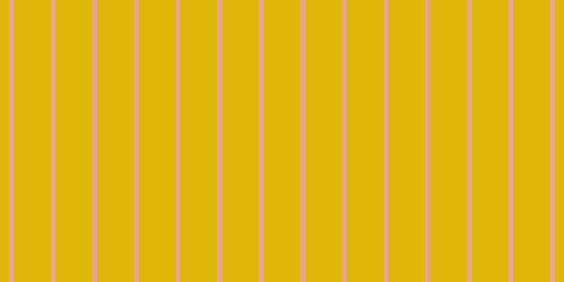 #deb708, #eba393 vertical lines, seven pixels wide, fifty-two pixels apart