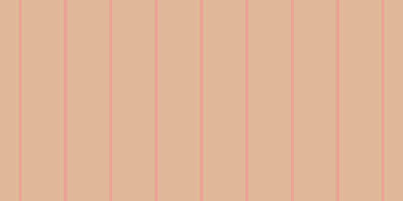 #deb897, #eba393 vertical lines, six pixels wide, eighty-four pixels apart
