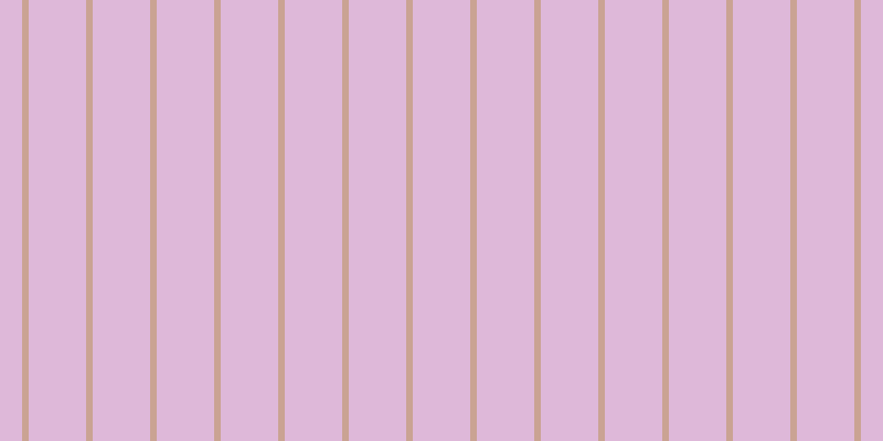 #deb8d9, #caa393 vertical lines, six pixels wide, fifty-two pixels apart
