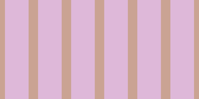 #deb8d9, #caa393 vertical lines, thirty-eight pixels wide, ninety-five pixels apart