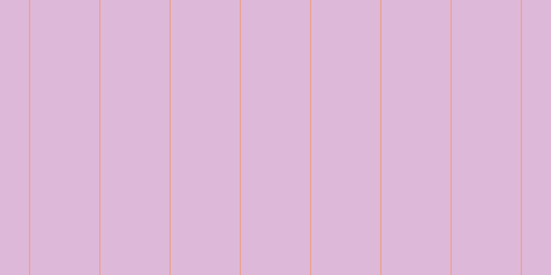 #deb8d9, #eba393 vertical lines, two pixels wide, one hundred pixels apart