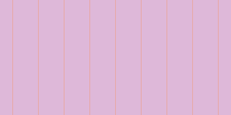 #deb8d9, #eba393 vertical lines, two pixels wide, eighty-seven pixels apart