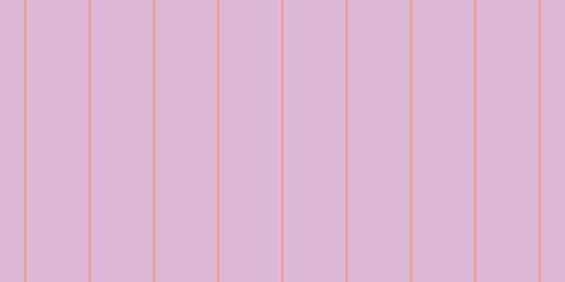 #deb8d9, #eba393 vertical lines, four pixels wide, eighty-seven pixels apart