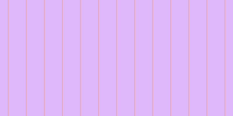 #deb8fa, #eba393 vertical lines, two pixels wide, sixty pixels apart