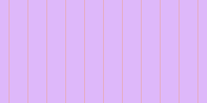 #deb8fa, #eba393 vertical lines, two pixels wide, seventy-one pixels apart