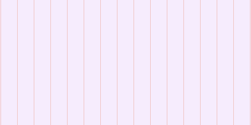 #deb8fa (25%), #eba393 vertical lines, one pixels wide, fifty-two pixels apart