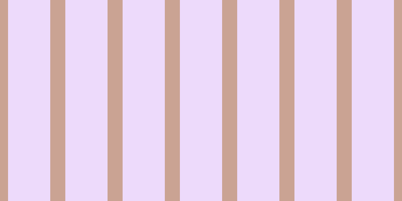 #deb8fa (50%), #caa393 vertical lines, thirty pixels wide, eighty-four pixels apart