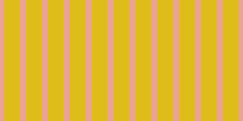 #debd1a, #eba393 vertical lines, twenty pixels wide, fifty-two pixels apart