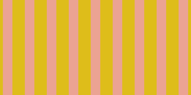 #debd1a, #eba393 vertical lines, forty pixels wide, fifty-two pixels apart