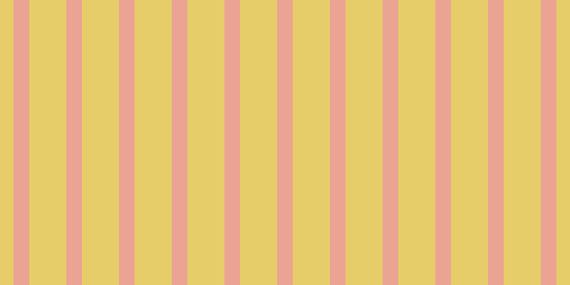 #debd3b (75%), #eba393 vertical lines, twenty-two pixels wide, fifty-two pixels apart