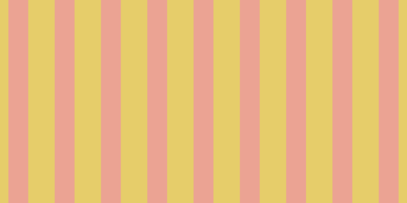 #debd3b (75%), #eba393 vertical lines, thirty-nine pixels wide, fifty-two pixels apart