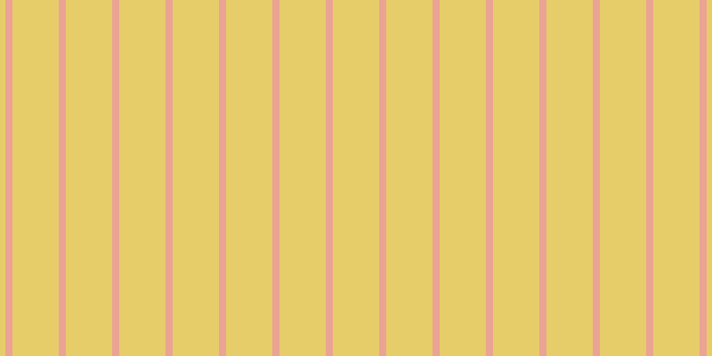 #debd3b (75%), #eba393 vertical lines, eight pixels wide, fifty-two pixels apart
