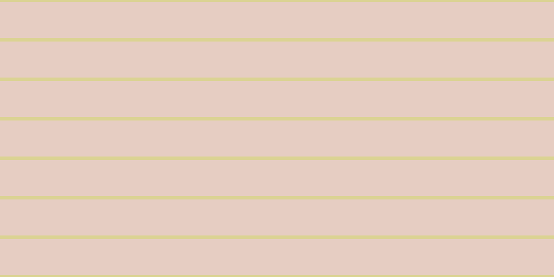 #debdae (75%), #dbd393 horizontal lines, five pixels wide, fifty-two pixels apart