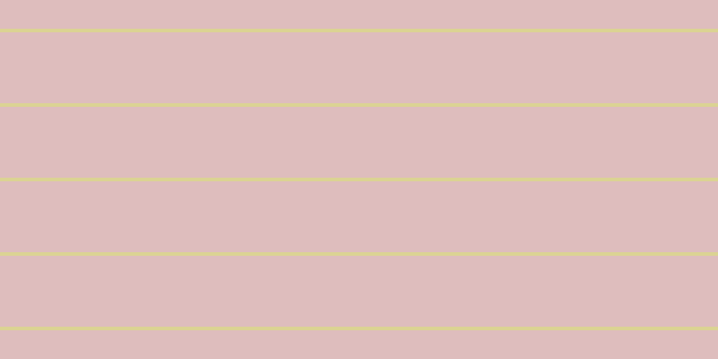 #debdbd, #dbd393 horizontal lines, four pixels wide, seventy-nine pixels apart