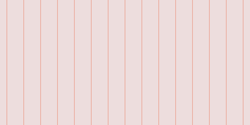 #debdbd (50%), #eba393 vertical lines, two pixels wide, fifty-two pixels apart