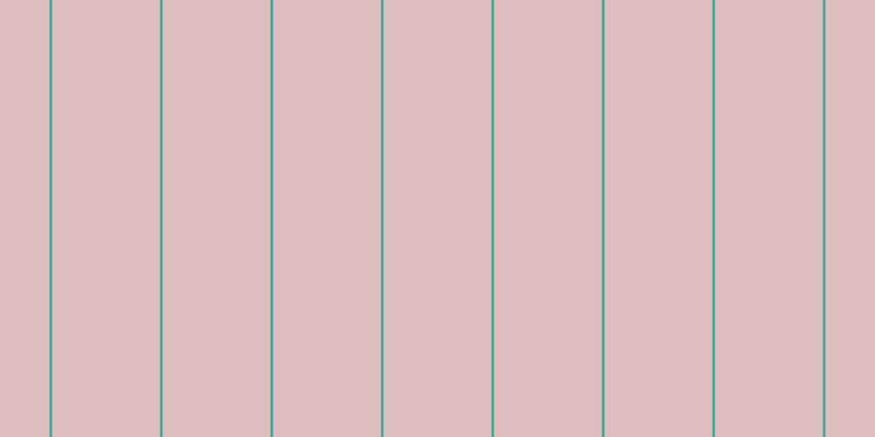 #debdbf, #25a393 vertical lines, two pixels wide, ninety-nine pixels apart