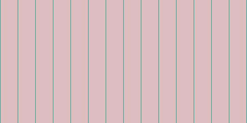 #debdbf, #46a393 vertical lines, two pixels wide, fifty-five pixels apart