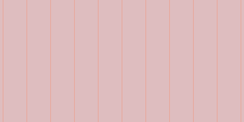 #debdbf, #eba393 vertical lines, two pixels wide, seventy-six pixels apart