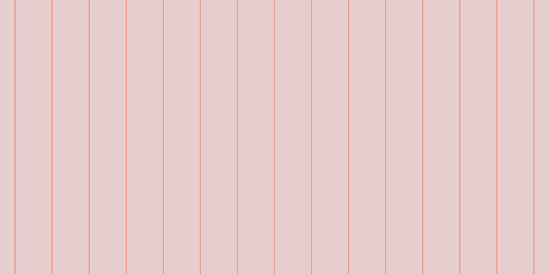 #debdbf (75%), #eba393 vertical lines, two pixels wide, fifty-two pixels apart