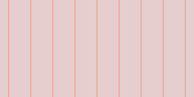 #debdbf (75%), #eba393 vertical lines, four pixels wide, eighty-seven pixels apart