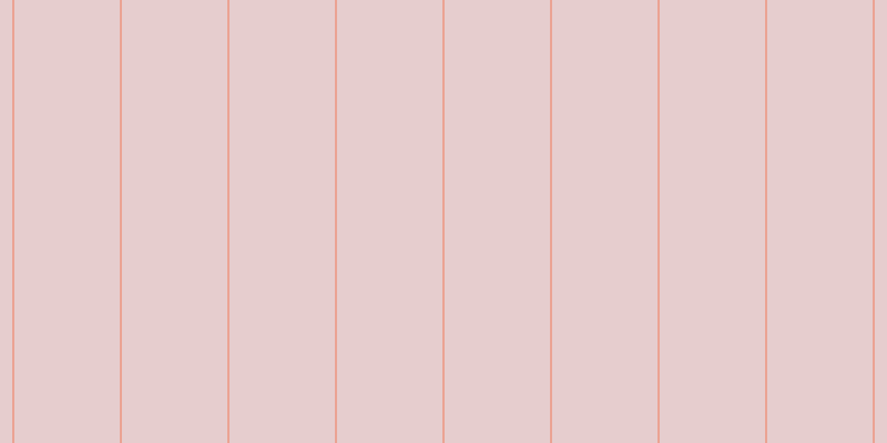 #debdbf (75%), #eba393 vertical lines, two pixels wide, ninety-five pixels apart