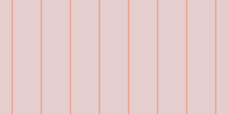 #debdbf (75%), #eba393 vertical lines, five pixels wide, ninety-seven pixels apart