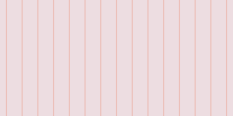 #debdc6 (50%), #eba393 vertical lines, two pixels wide, fifty-two pixels apart
