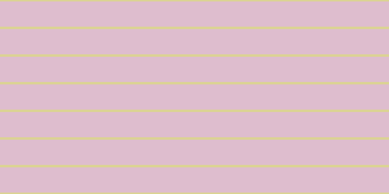#debdce, #dbd393 horizontal lines, five pixels wide, fifty-two pixels apart