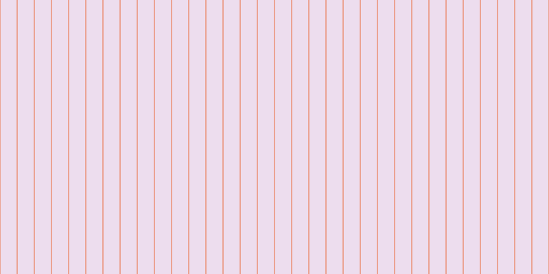 #debde0 (50%), #eba393 vertical lines, two pixels wide, twenty-three pixels apart