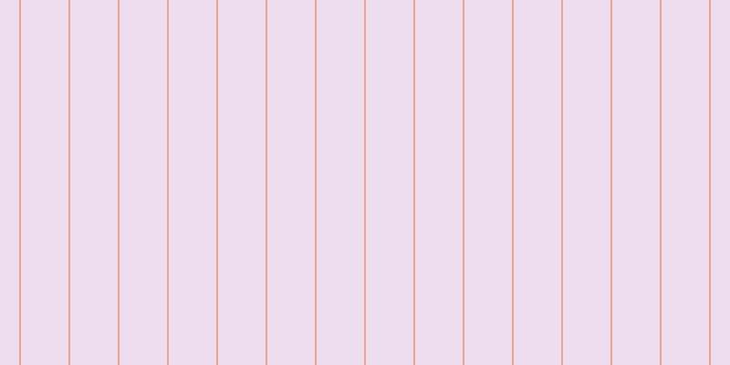 #debde0 (50%), #eba393 vertical lines, two pixels wide, fifty-two pixels apart