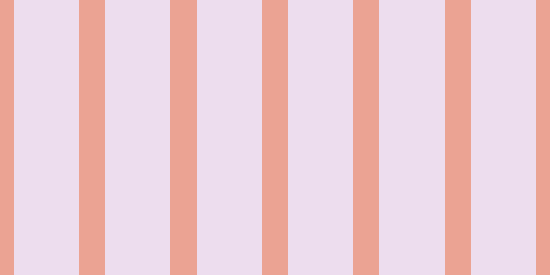#debde0 (50%), #eba393 vertical lines, thirty-eight pixels wide, ninety-five pixels apart