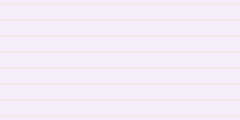 #debdf0 (25%), #fcd393 horizontal lines, one pixels wide, fifty-two pixels apart