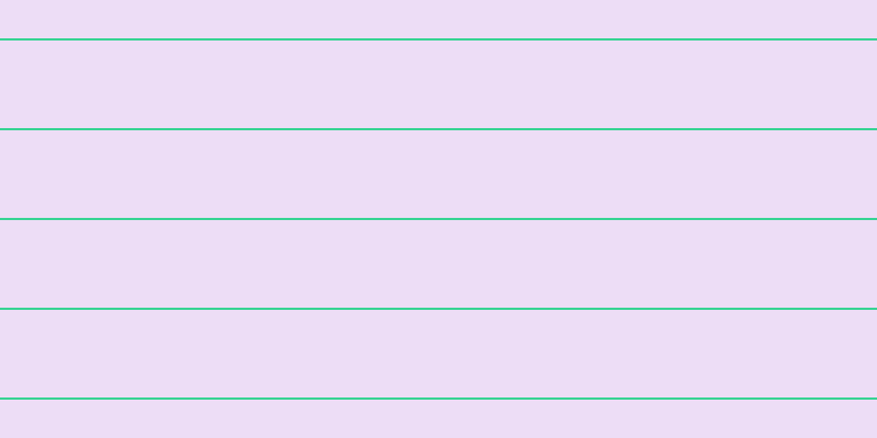 #debdf0 (50%), #36d393 horizontal lines, two pixels wide, eighty pixels apart