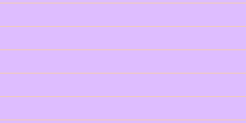 #debdff, #fcd393 horizontal lines, two pixels wide, seventy-four pixels apart