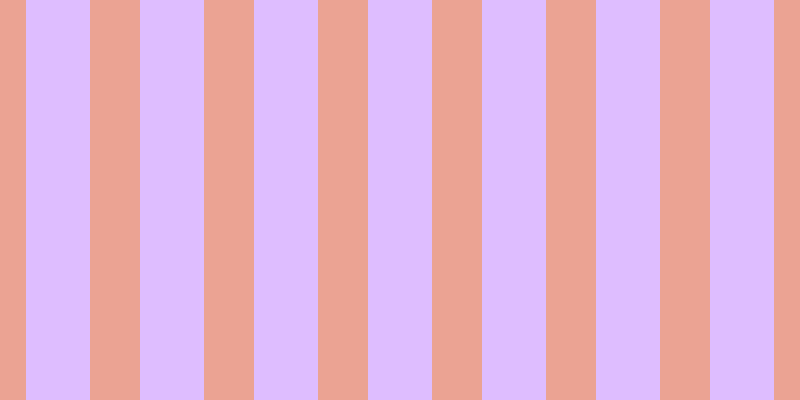 #debdff, #eba393 vertical lines, fifty pixels wide, sixty-four pixels apart