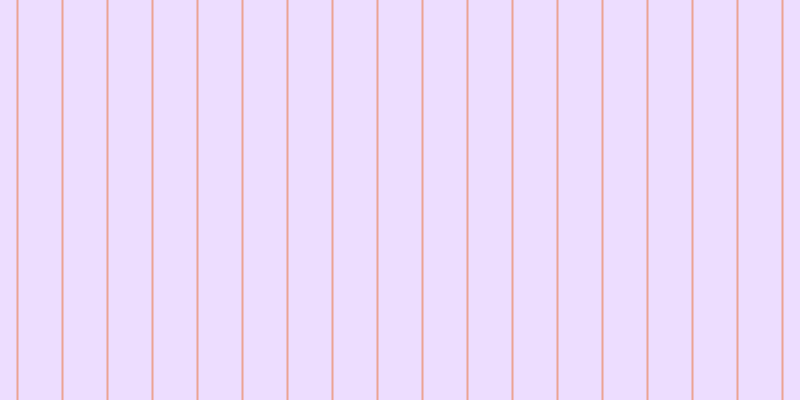 #debdff (50%), #eba393 vertical lines, two pixels wide, forty-three pixels apart