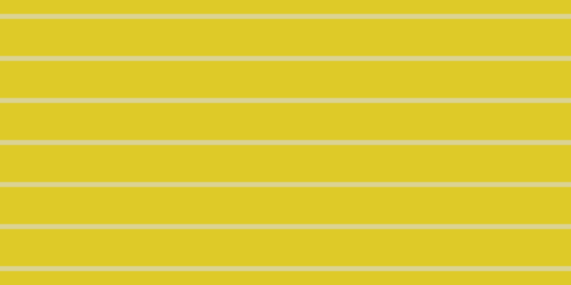 #deca28, #dbd393 horizontal lines, seven pixels wide, fifty-two pixels apart
