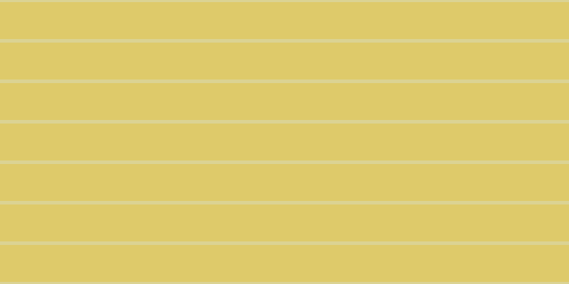 #deca6a, #dbd393 horizontal lines, five pixels wide, fifty-two pixels apart