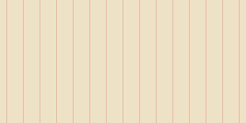 #deca8b (50%), #eba393 vertical lines, two pixels wide, fifty-two pixels apart