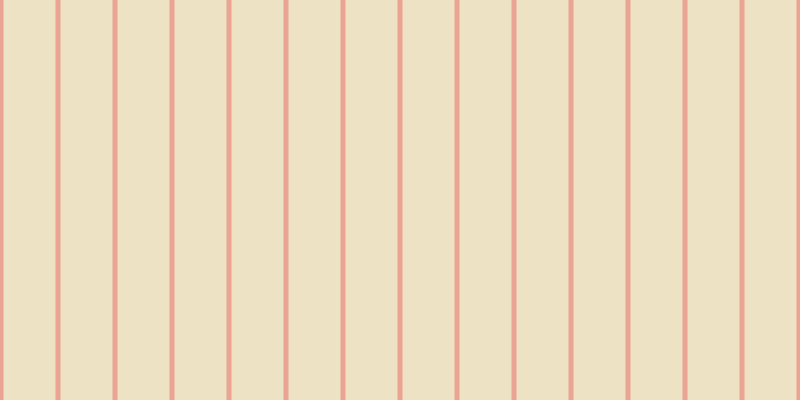 #deca8b (50%), #eba393 vertical lines, five pixels wide, fifty-two pixels apart