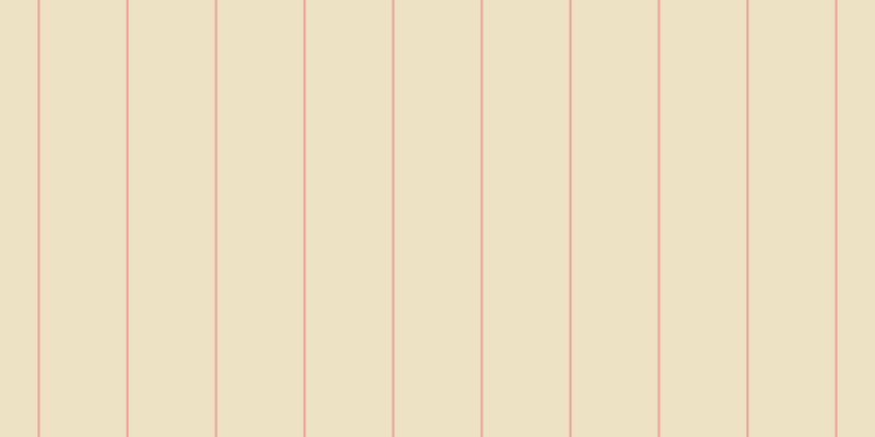 #deca8b (50%), #eba393 vertical lines, two pixels wide, seventy-nine pixels apart