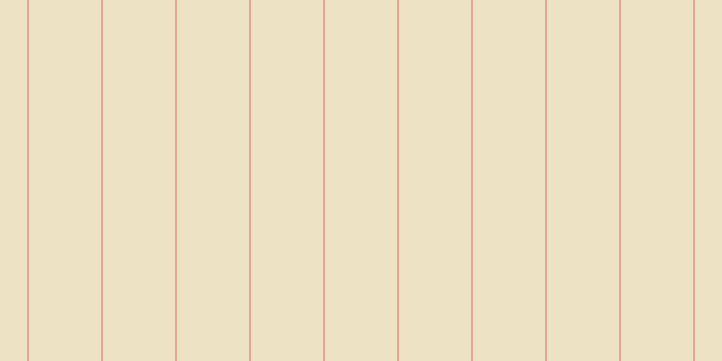 #deca8b (50%), #eba393 vertical lines, two pixels wide, eighty pixels apart