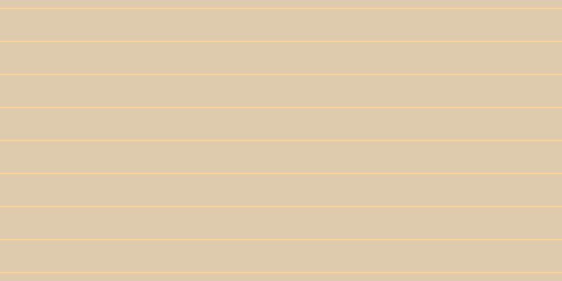 #decaac, #fcd393 horizontal lines, two pixels wide, forty-five pixels apart