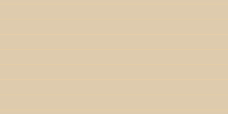 #decaac, #fcd393 horizontal lines, one pixels wide, fifty-two pixels apart