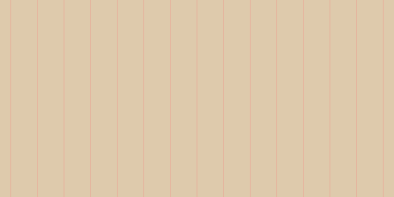 #decaac, #eba393 vertical lines, one pixels wide, fifty-three pixels apart