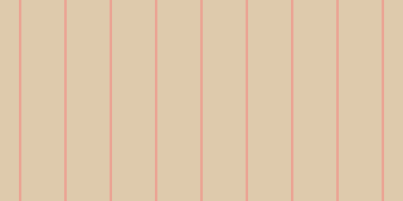 #decaac, #eba393 vertical lines, five pixels wide, eighty-five pixels apart