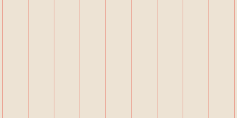 #decaac (50%), #eba393 vertical lines, two pixels wide, eighty-five pixels apart
